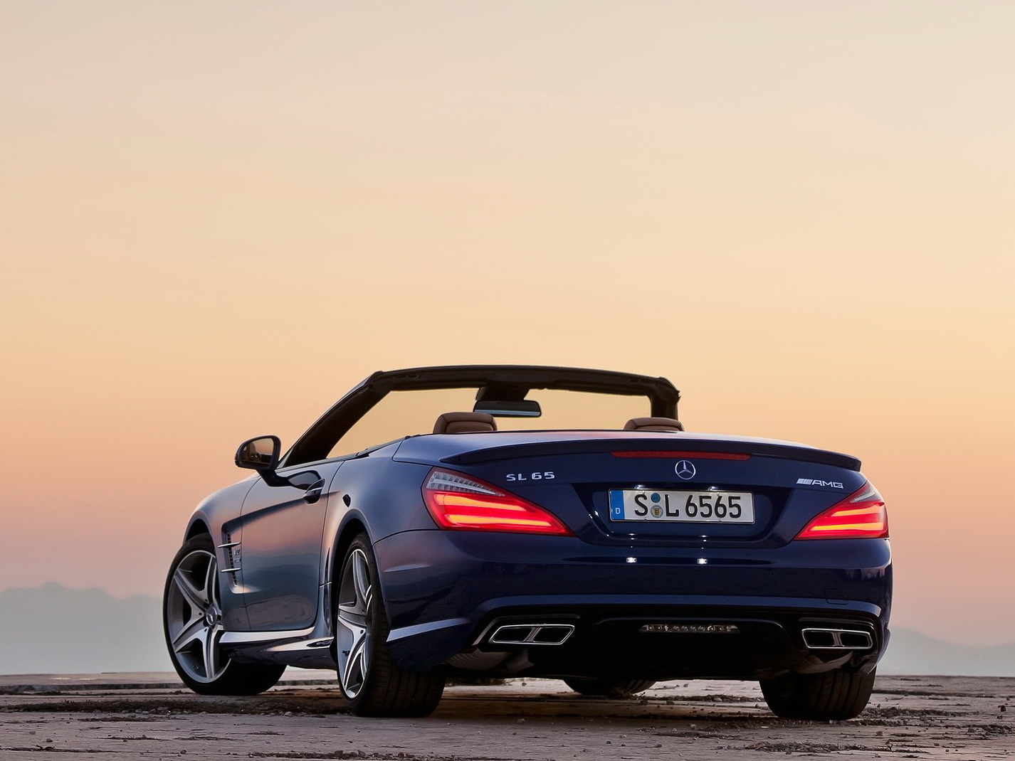 Mercedes-Benz SL65 AMG 2013. Новизна по сезону