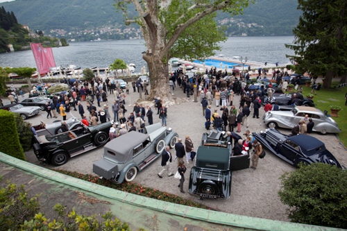 Concorso d`Eleganza Villa d`Este 2013. Выставка вне времени