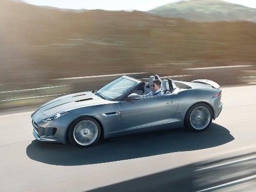 Jaguar F-Type 2014. Мал, да удал