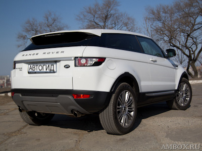Range Rover Evoque Coupe. Баловень судьбы