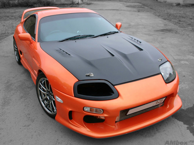 Toyota Supra JZA80. Скоростная красота