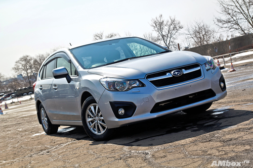 Subaru Impreza G4 Sport 2012. Выше на голову