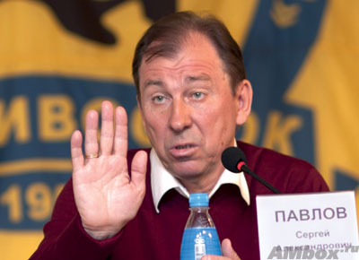 Сергей Павлов: «Владивосток заслуживает команду в Премьер-лиге» Сергей Павлов: «Владивосток заслуживает команду в Премьер-лиге»