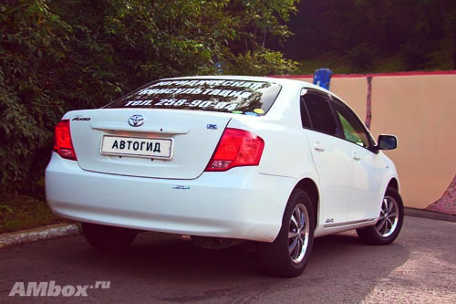 Toyota Corolla Axio. И ничего лишнего