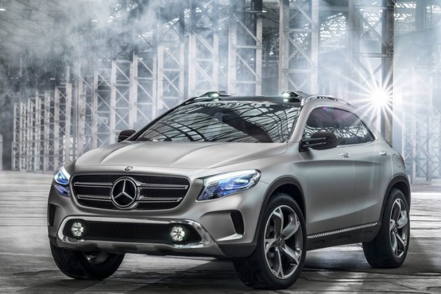Mercedes-Benz GLA Concept. Гаджетоманам посвящается