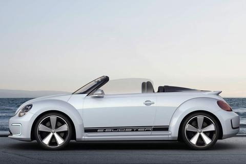 Volkswagen E-Bugster Speedster Concept. Жук на батарейках