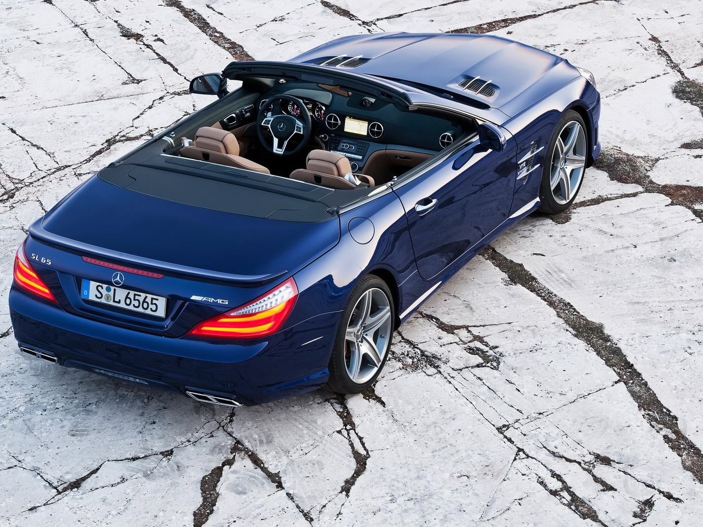 Mercedes-Benz SL65 AMG 2013. Новизна по сезону
