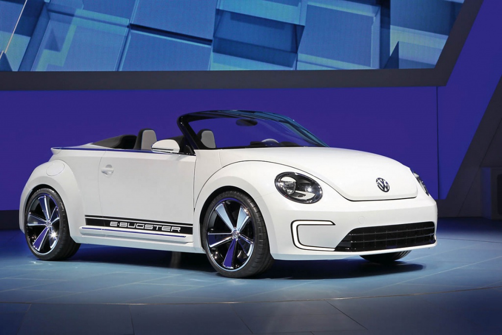Volkswagen E-Bugster Speedster Concept. Жук на батарейках