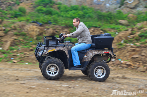 Arctic Cat 650 H1 vs. BRP Can-Am Outlander 800R MAX Limited. Небо и земля
