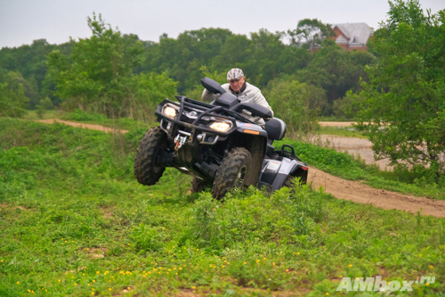 Arctic Cat 650 H1 vs. BRP Can-Am Outlander 800R MAX Limited. Небо и земля