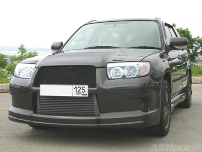 Subaru Forester SG9 STI version. Универсальный солдат