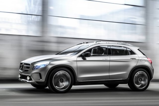 Mercedes-Benz GLA Concept. Гаджетоманам посвящается