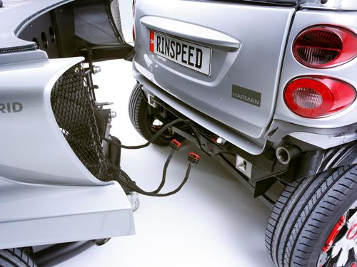 Rinspeed Dock+Go Concept. Звезда эпатажа Rinspeed Dock+Go Concept. Звезда эпатажа