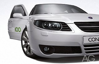 Обзор, Saab, 9-5, BioPower 100, Concept