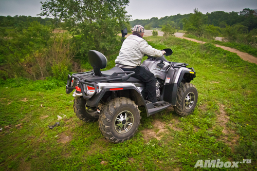 Arctic Cat 650 H1 vs. BRP Can-Am Outlander 800R MAX Limited. Небо и земля