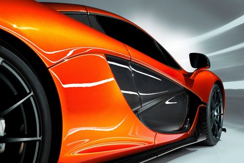 McLaren P1 Concept. Собственная позиция