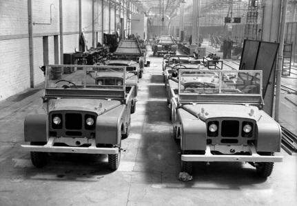 История Land Rover