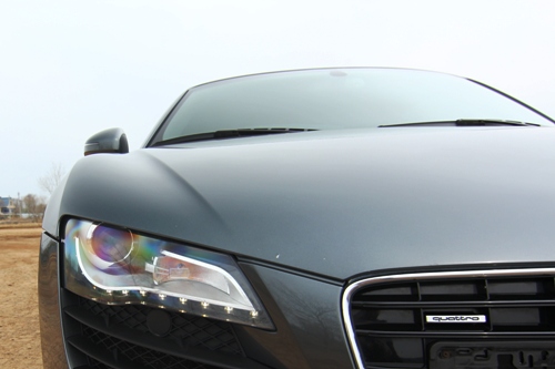 Audi R8 4.2 quattro. И крышу сносит!