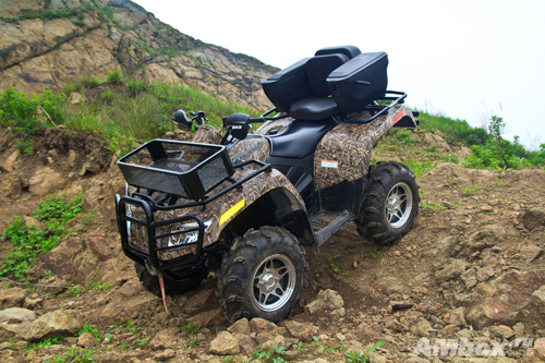 Arctic Cat 650 H1 vs. BRP Can-Am Outlander 800R MAX Limited. Небо и земля
